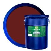 AKROMAT AKROFASAD (АКРОМАТ АКРОФАСАД) краска фасадная до -15 С° /25 кг/ красно-коричневый: бренд Акромат, фасовка крупная
