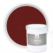 Profi-52 (Профи-52), эмаль для полов (2,5 кг), красно-коричневый: бренд Rezolux, фасовка мелкая