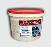EcoWood (ЭкоВуд) Rezolux, краска для деревянных фасадов матовая (12 кг), зеленый: бренд Rezolux, фасовка крупная